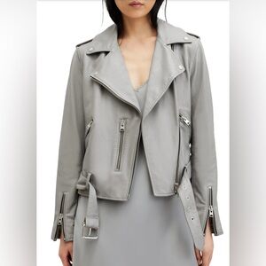 AllSaints Balfer.Leather Biker Jacket